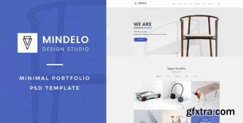 ThemeForest - Mindelo - Minimal Portfolio PSD Template 18437959