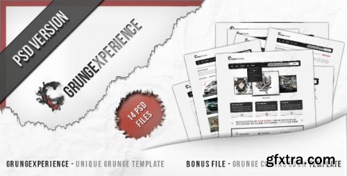 ThemeForest - Grungexperience - Premium Grunge Template 3475154