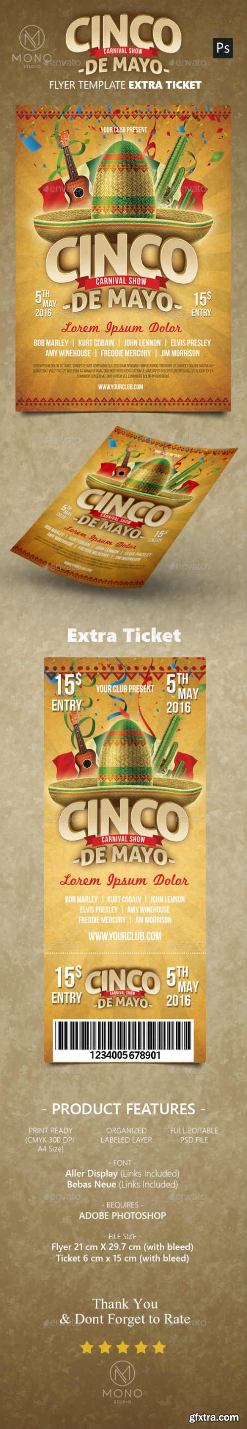 GR - Cinco de Mayo Flyer 15882229