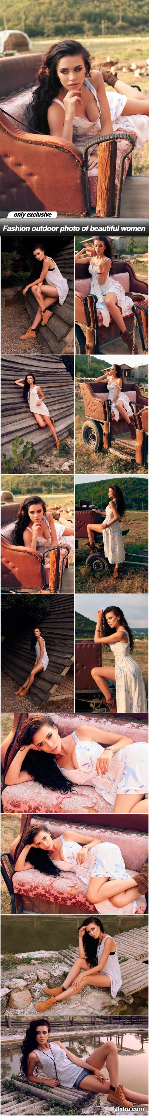 Fashion outdoor photo of beautiful women - 12 UHQ JPEG