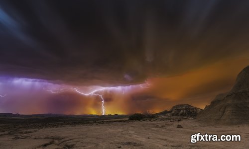 Collection of black storm clouds dark lightning storm warning bad weather 25 HQ Jpeg