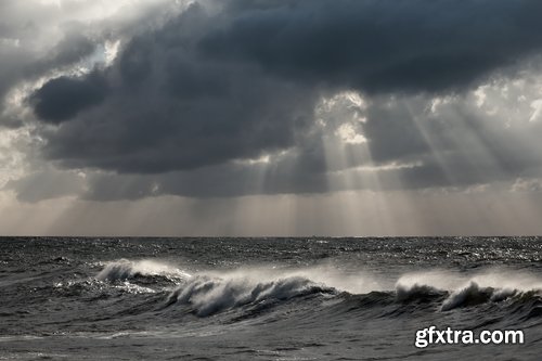 Collection of black storm clouds dark lightning storm warning bad weather 25 HQ Jpeg