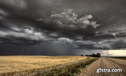 Collection of black storm clouds dark lightning storm warning bad weather 25 HQ Jpeg