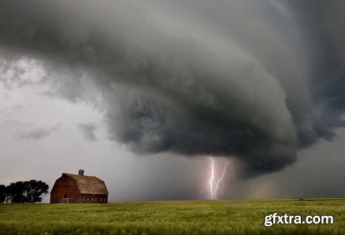 Collection of black storm clouds dark lightning storm warning bad weather 25 HQ Jpeg