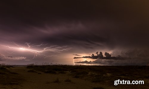 Collection of black storm clouds dark lightning storm warning bad weather 25 HQ Jpeg