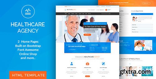 ThemeForest - Healthcare Agency - Health & Medical HTML (Update: 17 September 15) - 11860517