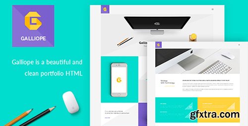 ThemeForest - Galliope - Agency/Portfolio HTML Template (Update: 25 April 16) - 14601984