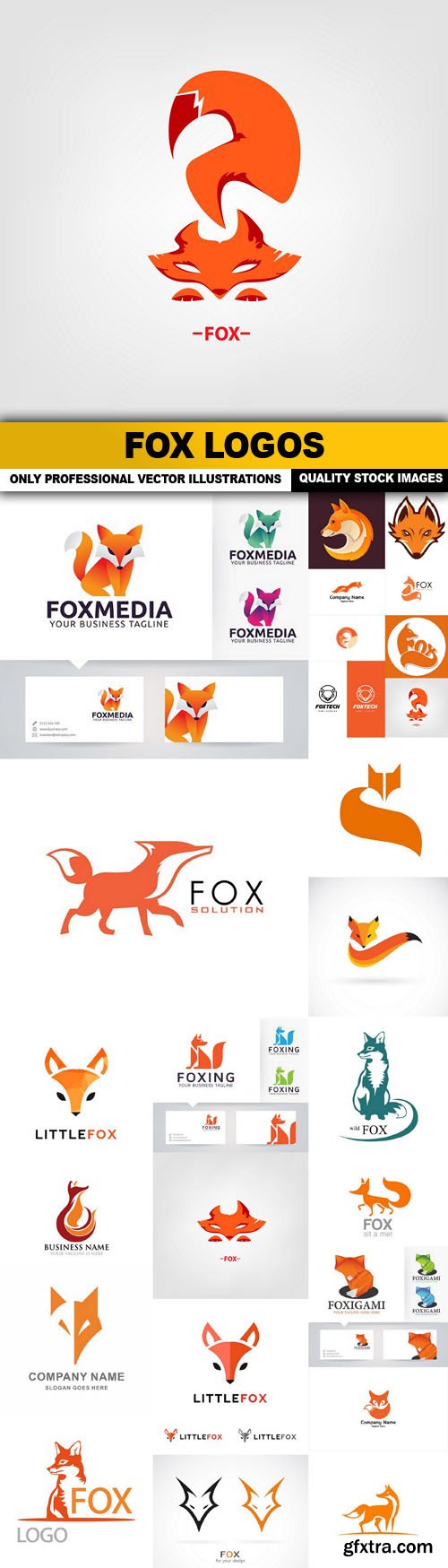 Fox Logos - 25 Vector