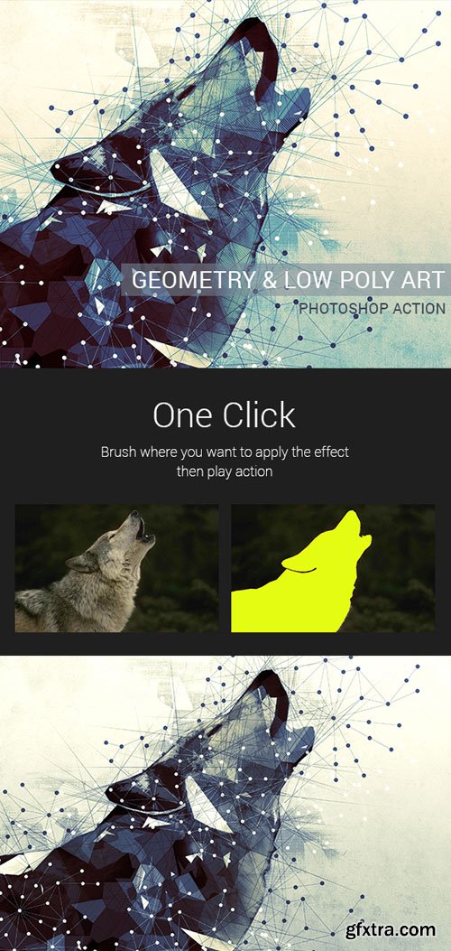 GraphicRiver - Geometry and Low Poly Art Photoshop Action - 18096567