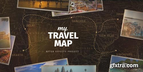 Videohive - My Travel Map - 18262707