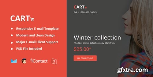 ThemeForest - Cart Mail v1.0 - Responsive E-mail + Online Access - 13454813