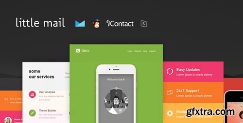 ThemeForest - Little Mail - E-mail + Themebuilder Access (Update: 22 November 15) - 13629199