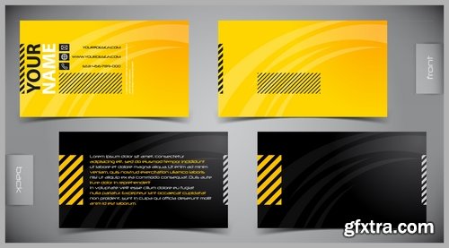 Collection book cover journal notebook flyer card business card banner vector image 11-25 EPS