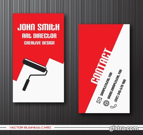 Collection book cover journal notebook flyer card business card banner vector image 11-25 EPS