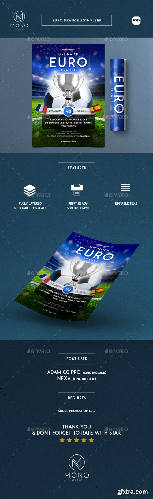 GR - Euro Cup 2016 Flyer 16264509