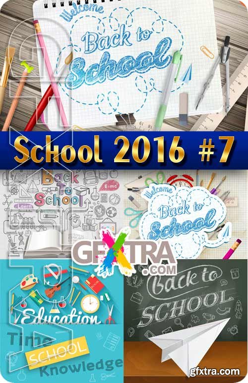 Back to School 2016 #7 - Stock Vector