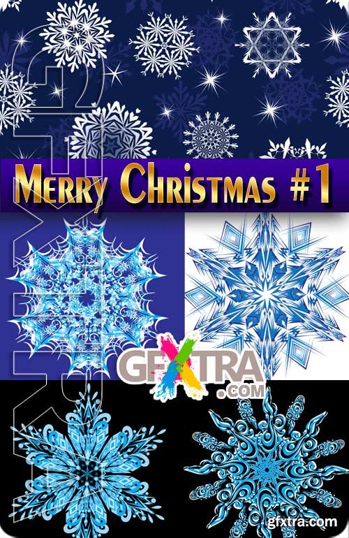 Merry Christmas 2017 #1 - Stock Vector