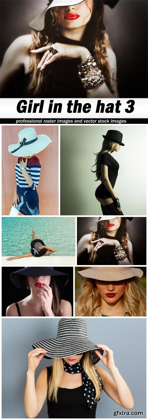 Girl in the hat 3 - 7 UHQ JPEG