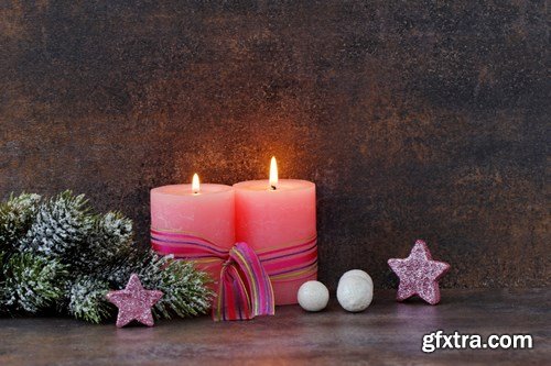 Beautiful Christmas Decorations - 25xUHQ JPEG