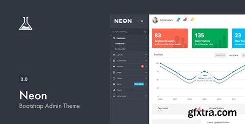 ThemeForest - Neon v2.0 - Bootstrap Admin Theme - 6434477