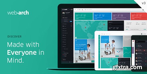 ThemeForest - Webarch v3.0 - Responsive Admin Dashboard Template - 6157416