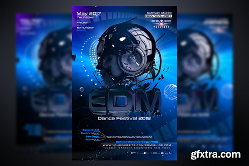 CM - EDM Flyer Template 953185