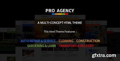 ThemeForest - Pro Agency - Multipurpose HTML Template (Update: 7 July 16) - 14599565