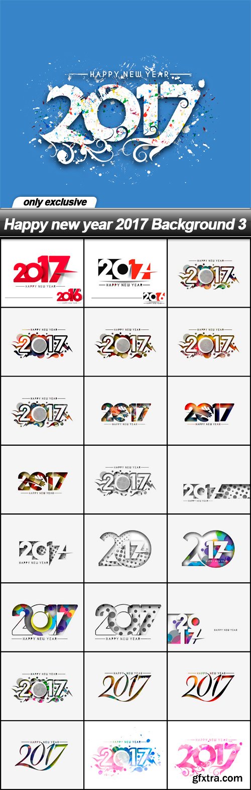 Happy new year 2017 Background 3 - 25 EPS