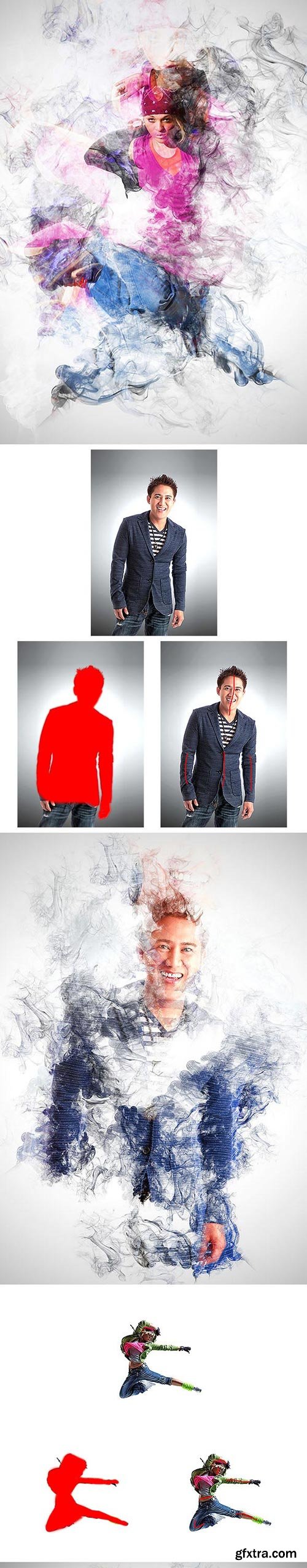 GraphicRiver - Smoke V.2 Photoshop Action - 18065902