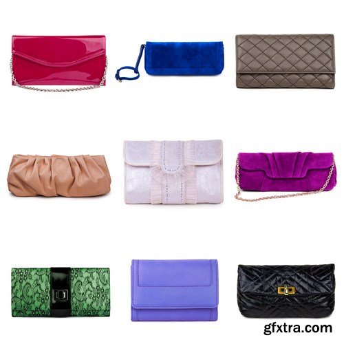 Multicolored Female Purses & Male Briefcases - 16xUHQ JPEG