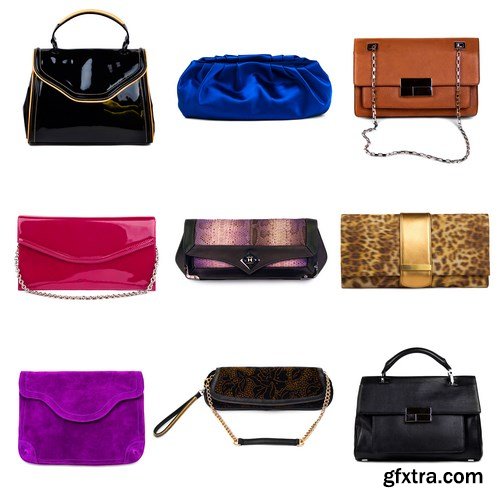 Multicolored Female Purses & Male Briefcases - 16xUHQ JPEG