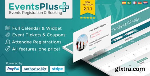 CodeCanyon - WordPress Events Calendar Registration & Booking v2.1.1 - 7647762