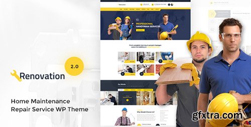 ThemeForest - Renovation v2.0 - Home Maintenance, Repair Service Theme - 11444549