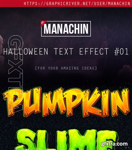 GraphicRiver - One Click Premium Halloween Text Effects Vol1 18271544