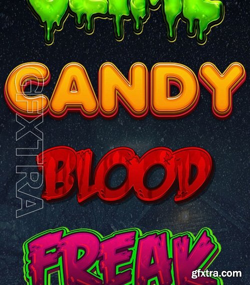 GraphicRiver - One Click Premium Halloween Text Effects Vol1 18271544