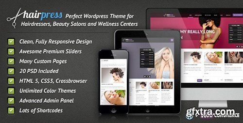 ThemeForest - HairPress v4.8.3 - WordPress Theme for Hair Salons - 4099496