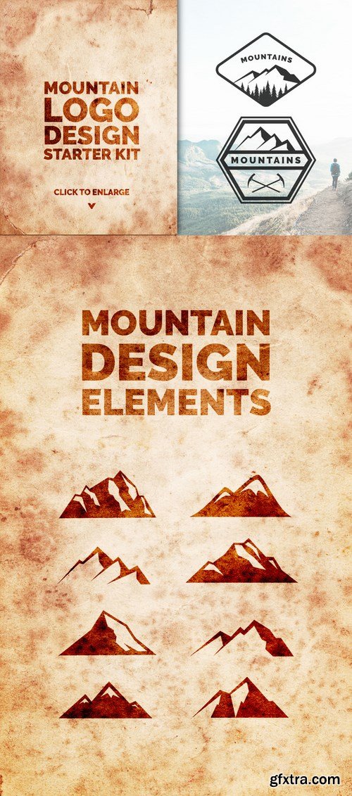 CM - Mountain Logo Design Starter Pack 996467