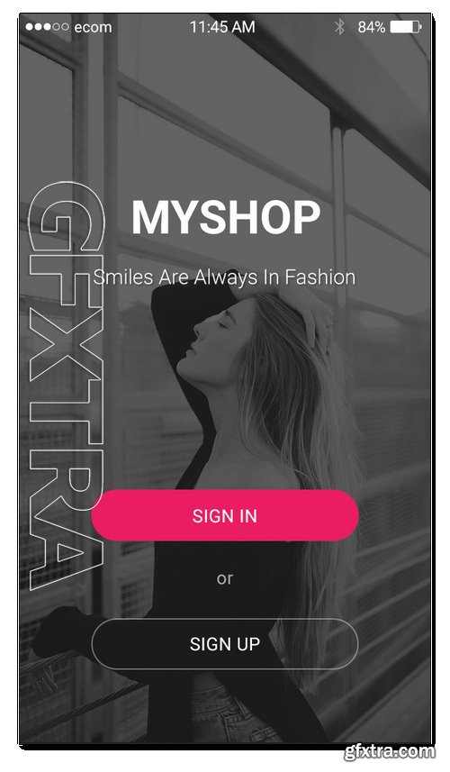 MyShop - Ecommerce Mobile App UI Kit