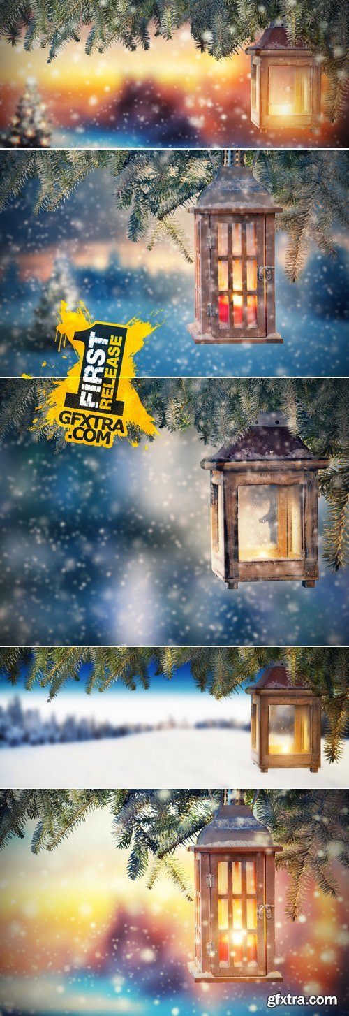 Stock Photo - Christmas Lantern