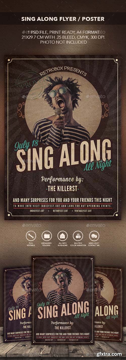 GR - Sing Along Flyer Poster 13289000