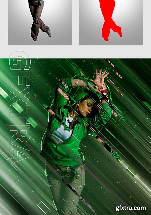 GraphicRiver - Lines Photoshop Action 18300619