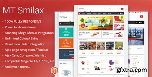 ThemeForest - MT Smilax v1.1.0 - modern responsive magento theme - 8178752