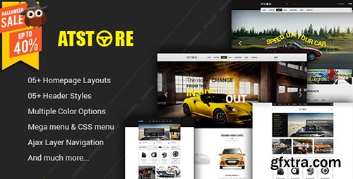 ThemeForest - ATstore v1.0.0 - Multipurpose Responsive Magento Theme - 14397263