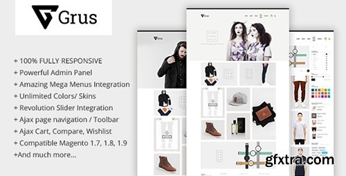 ThemeForest - MT Gurs v1.2.2 - Minimalism Responsive Magento Theme - 9197403