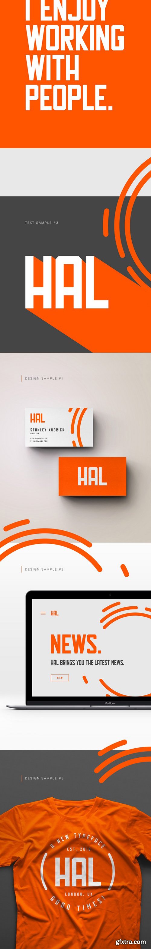 Hal Typeface