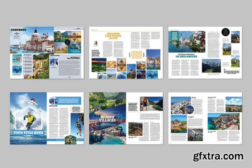 CreativeMarket Travel Magazine 955250