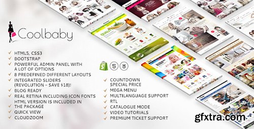 ThemeForest - Coolbaby v1.7.1 - Shopify responsive original theme - 12334418