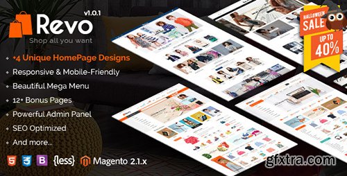 ThemeForest - Revo v1.0.1 - Responsive Magento 2 Shopping Theme - 18339484