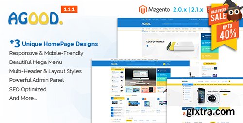 ThemeForest - Agood  v1.1.1- Responsive Multipurpose Magento 2 Theme - 17445471