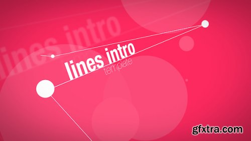 Lines Intro - Apple Motion Templates